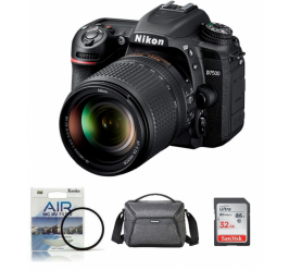 NIKON D-7500 kit 18-140VR+FATBOX 32GB+UV FILTER