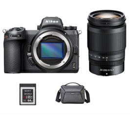 NIKON Z6II KIT 24-200 + XQD 64GB + TORBA