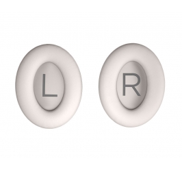 U&scaron;esni blazinici za BOSE QC45 beli